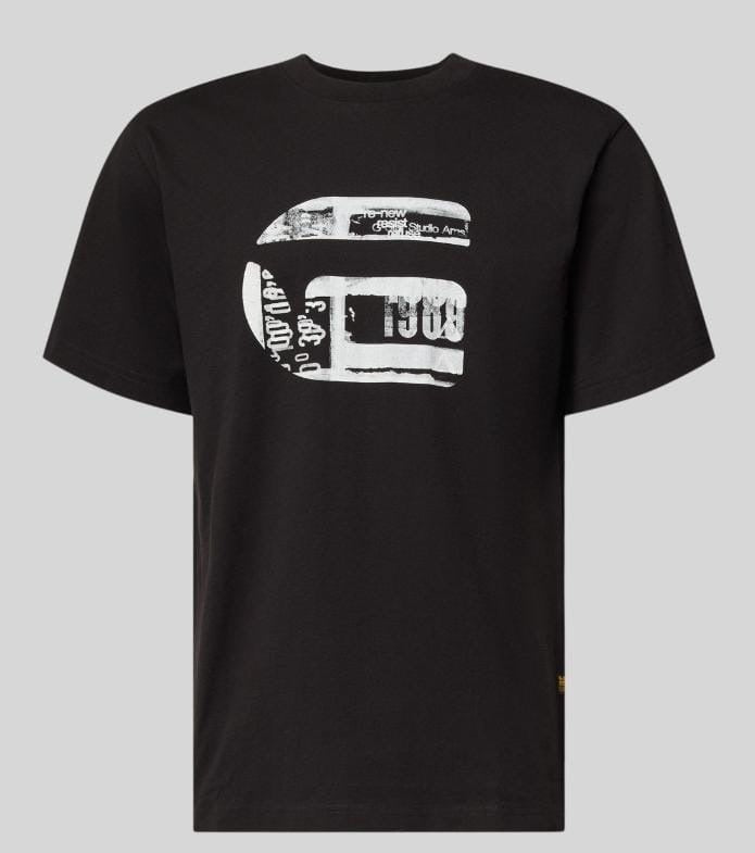 G Star T-Shirt Graphic Icon Black