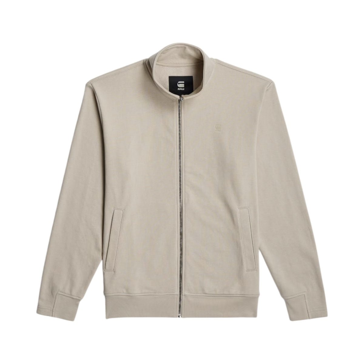 Gstar Jacket Nifous Zip Thru Sweater Khaki