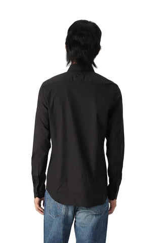 G Star Shirt Mens Super Slim Long Sleeve Black
