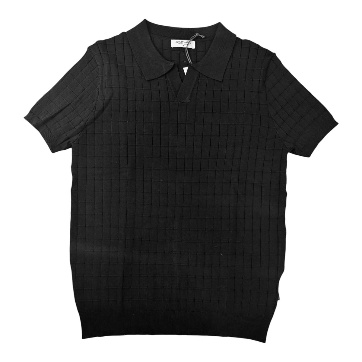 Jonathan D Golfer Knitted Black
