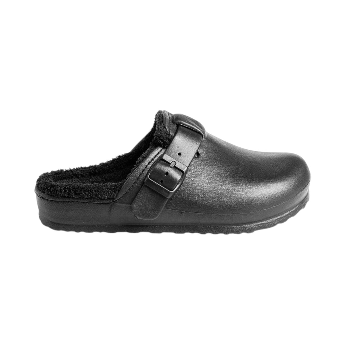 Hush Puppie Ladies Sandal Soft Desi Fur Black