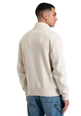 Gstar Jacket Nifous Zip Thru Sweater Khaki