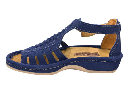 Omega Sandal Fassie Royal Blue