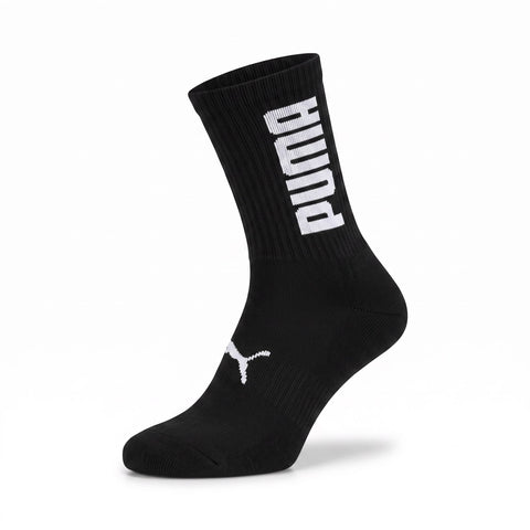 Puma Sock Big Logo 3Pack Mid Calf Black