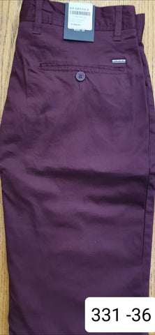 Jonathon D Chino Norway Cognac Burgandy