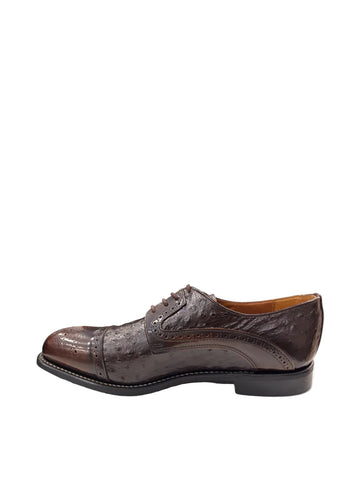 Bishop Lace Up Formal Shoe 50305 Chocolate