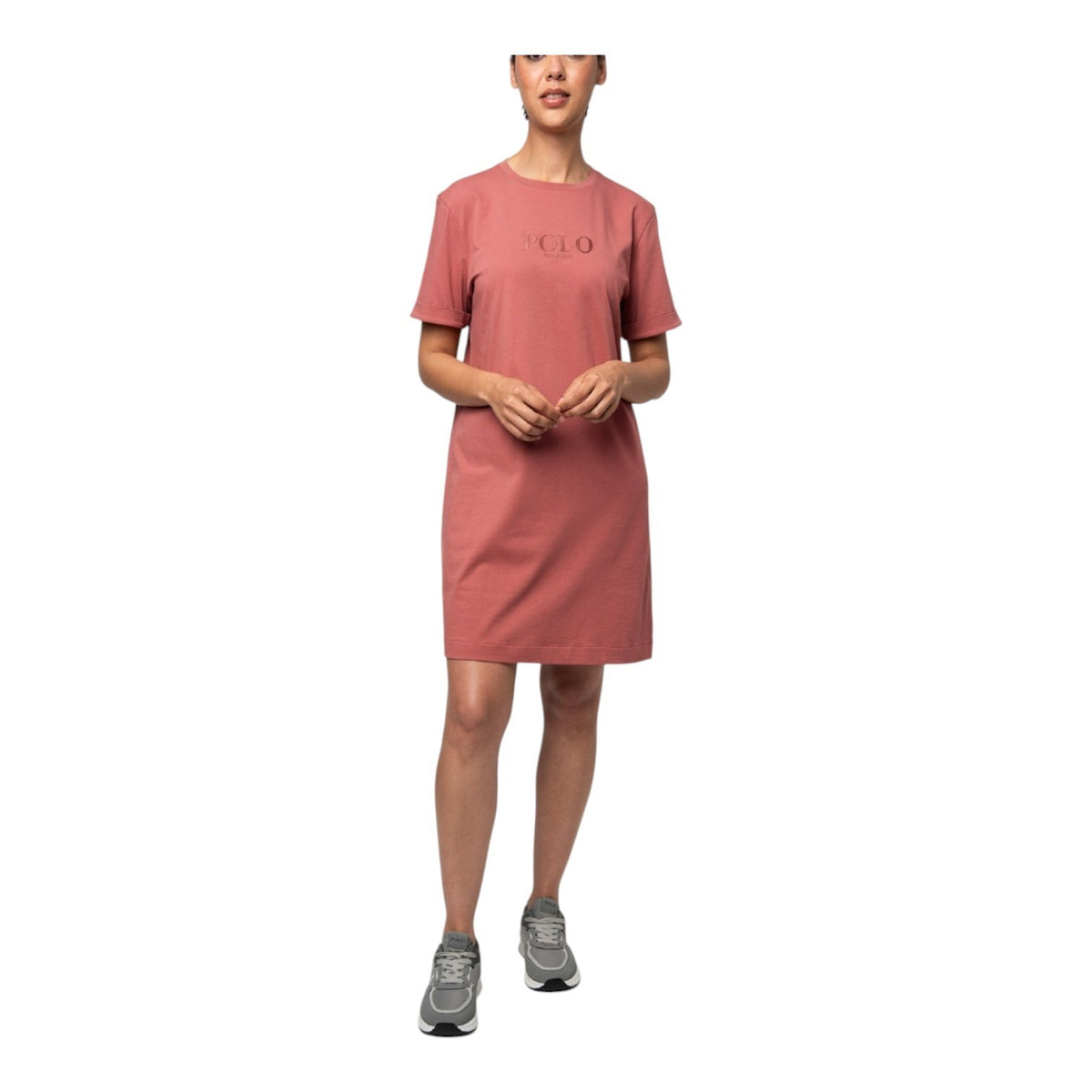 Polo Dress Ladies Nandi T-Shirt Rose Pink