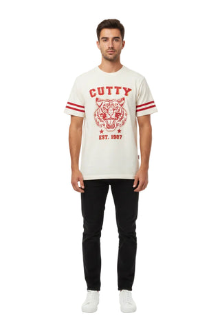 Cutty Crew CEstaban Cream T-Shirt