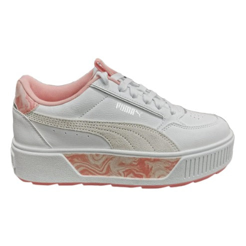 Puma Karmen Rebelle Platform She Moves Us White/Peach