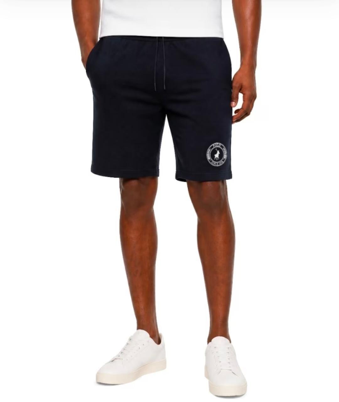 Polo Shorts Sport Pique Navy