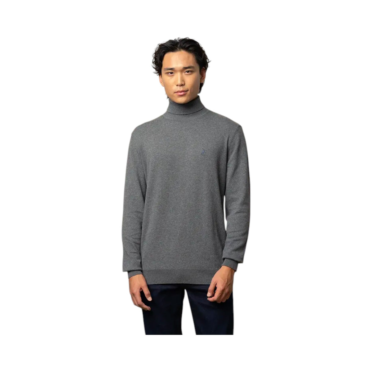 Polo Poloneck Grey Melange