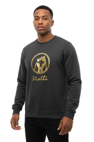 Vialli Sweattop Malaga Black