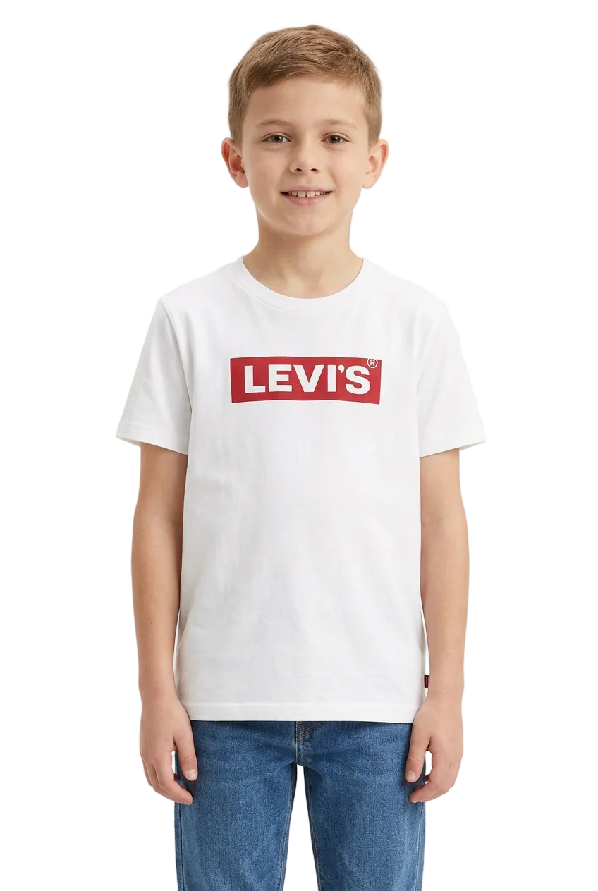 Levis Kids T-Shirt Graphic White And Red