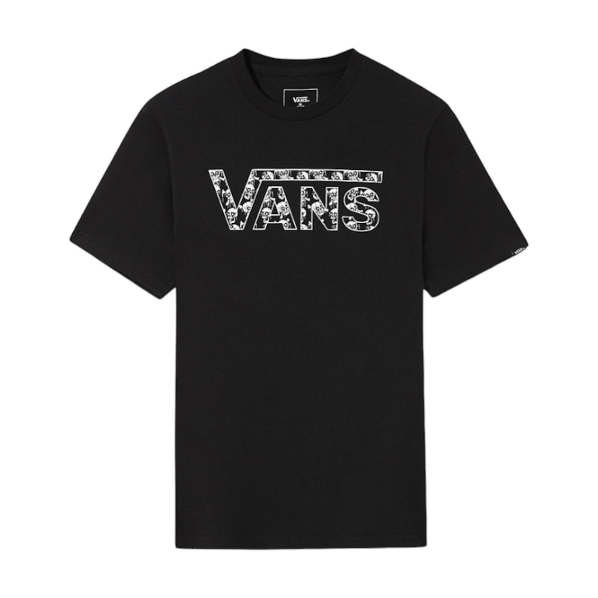 Vans Kids T-Shirt Glow-In-The-Drak Skulls Logo Fill 8-14+ Years