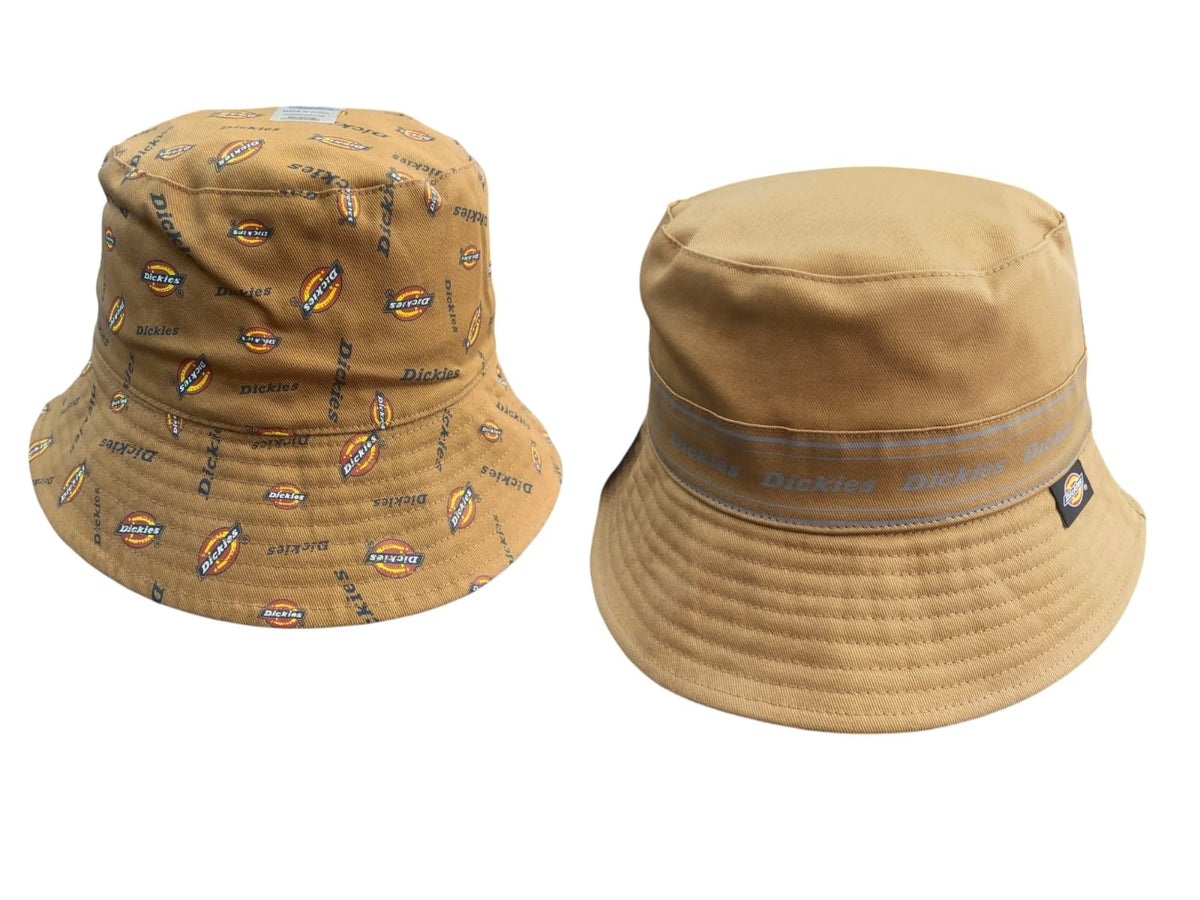 Dickies Bucket Hat Reversible Freeport Duck Brown
