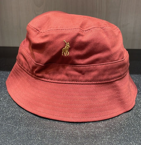 Polo Bucket Classic Twill Burgandy