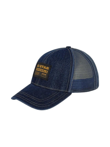 G Star Cap Baseball Trucker Raw Denim