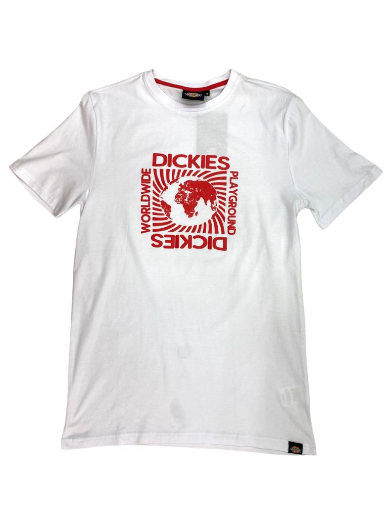 Dickies Mississipi Graphic White/Red
