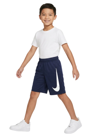 Nike Boys Shorts Swoosh Navy