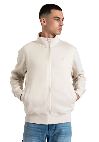 Gstar Jacket Nifous Zip Thru Sweater Khaki