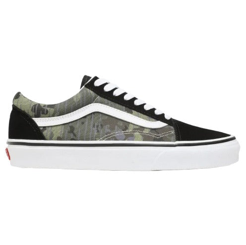Vans Old Skool Rain Camoi Green/Black