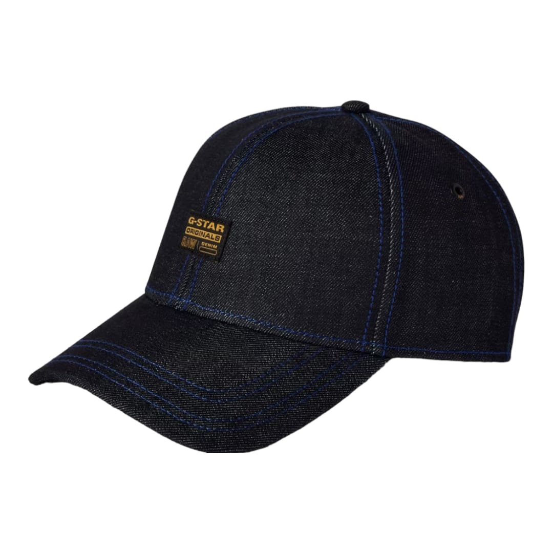 G Star Cap Original Baseball Denim Black