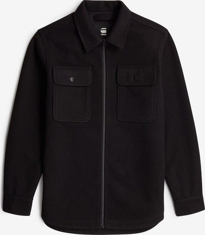 G Star Jacket Gpo Zip Overshirt Black