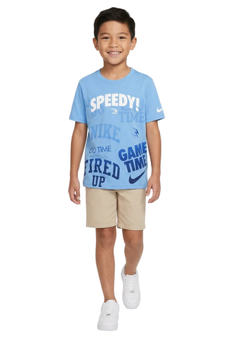 Nike T-Shirt Speedy University Blue
