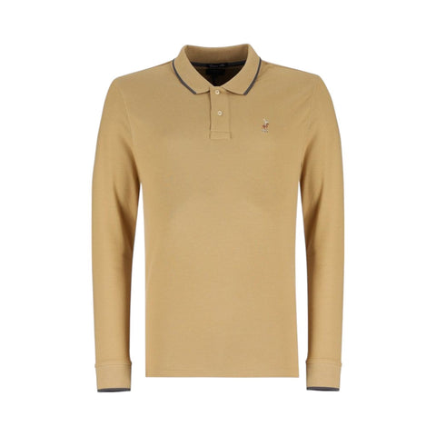 Polo Golfer L/S Pique Stone