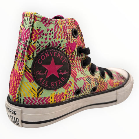 Converse School Kids Chuck Taylor All Star Hi Cosmos Multi Pink