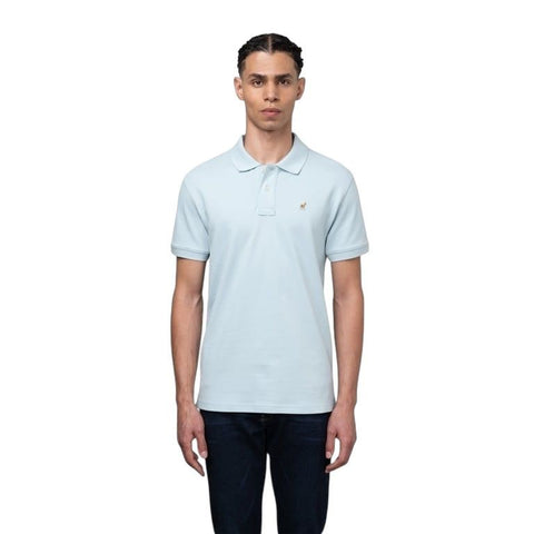 Polo Golfer Pique Essentials Light Blue
