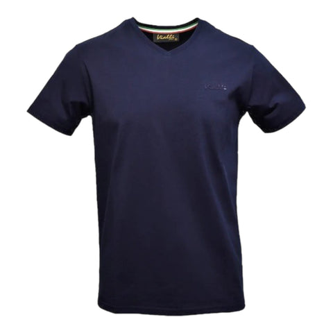 Vialli Vneck T-Shirt Bold Navy