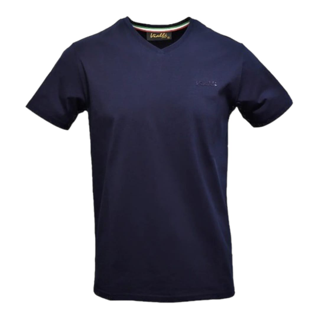 Vialli Bold Vneck T Shirt