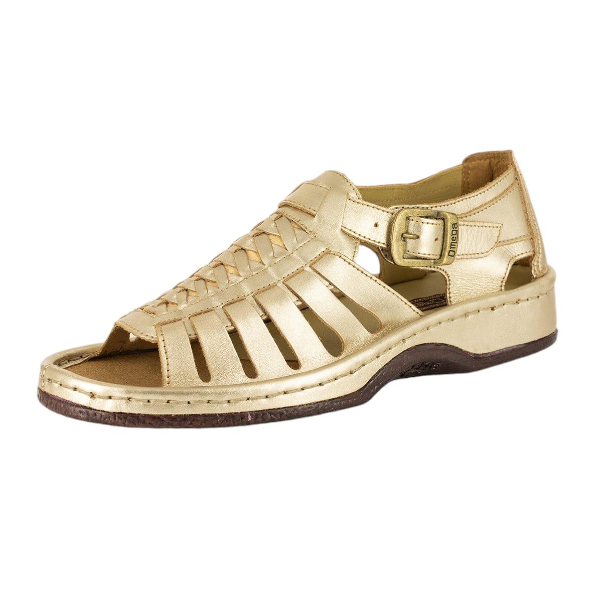 Omega Sandals M18 Kgosi Cow Foil Gold