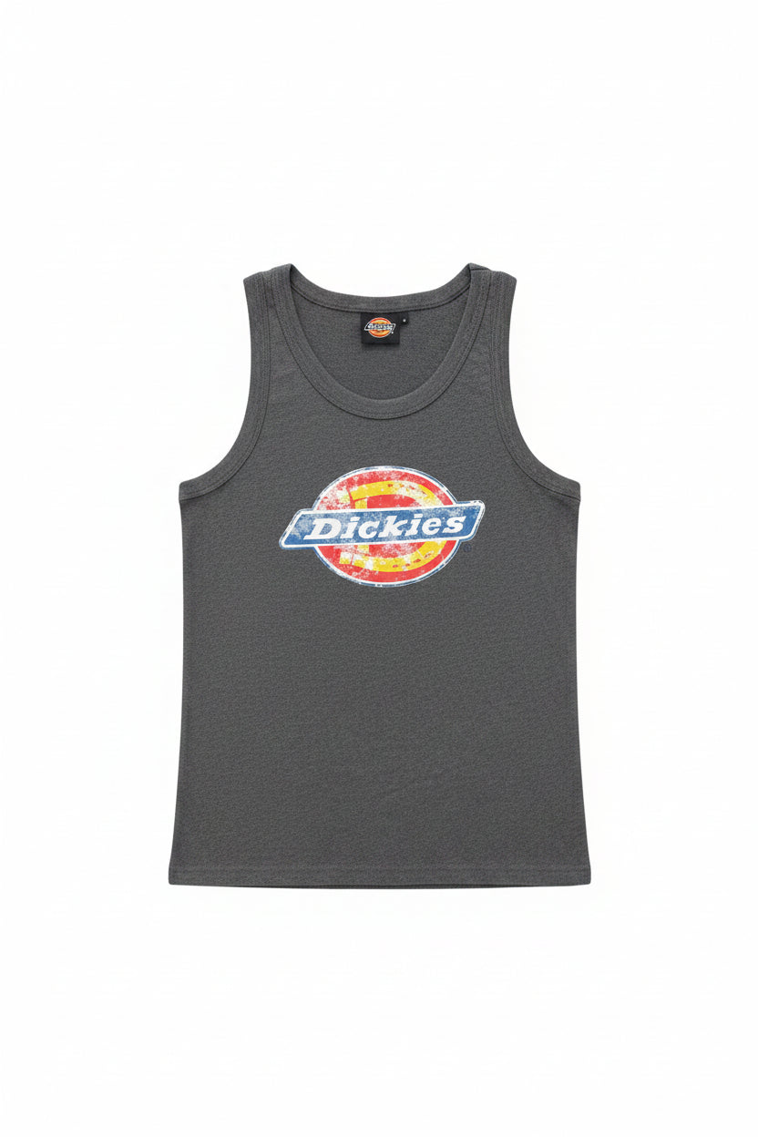 Dickies Horseshoe Print Vest – Charcoal