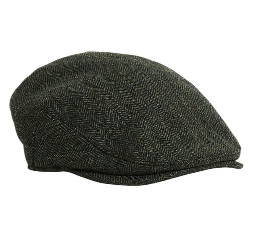 The Polo Herringbone Ivy Hat Green