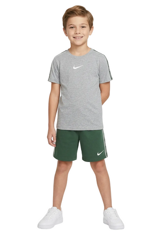 Nike Kids Shorts Set Poly Knit Grey/Green