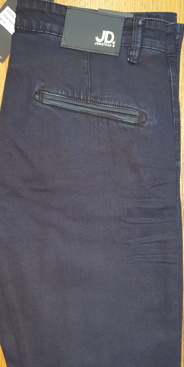 Jonathan D Jeans Plateau Blue/Black