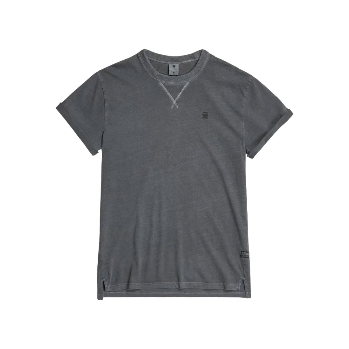 G Star T-Shirt Nifous R T Garment Dyed Grey
