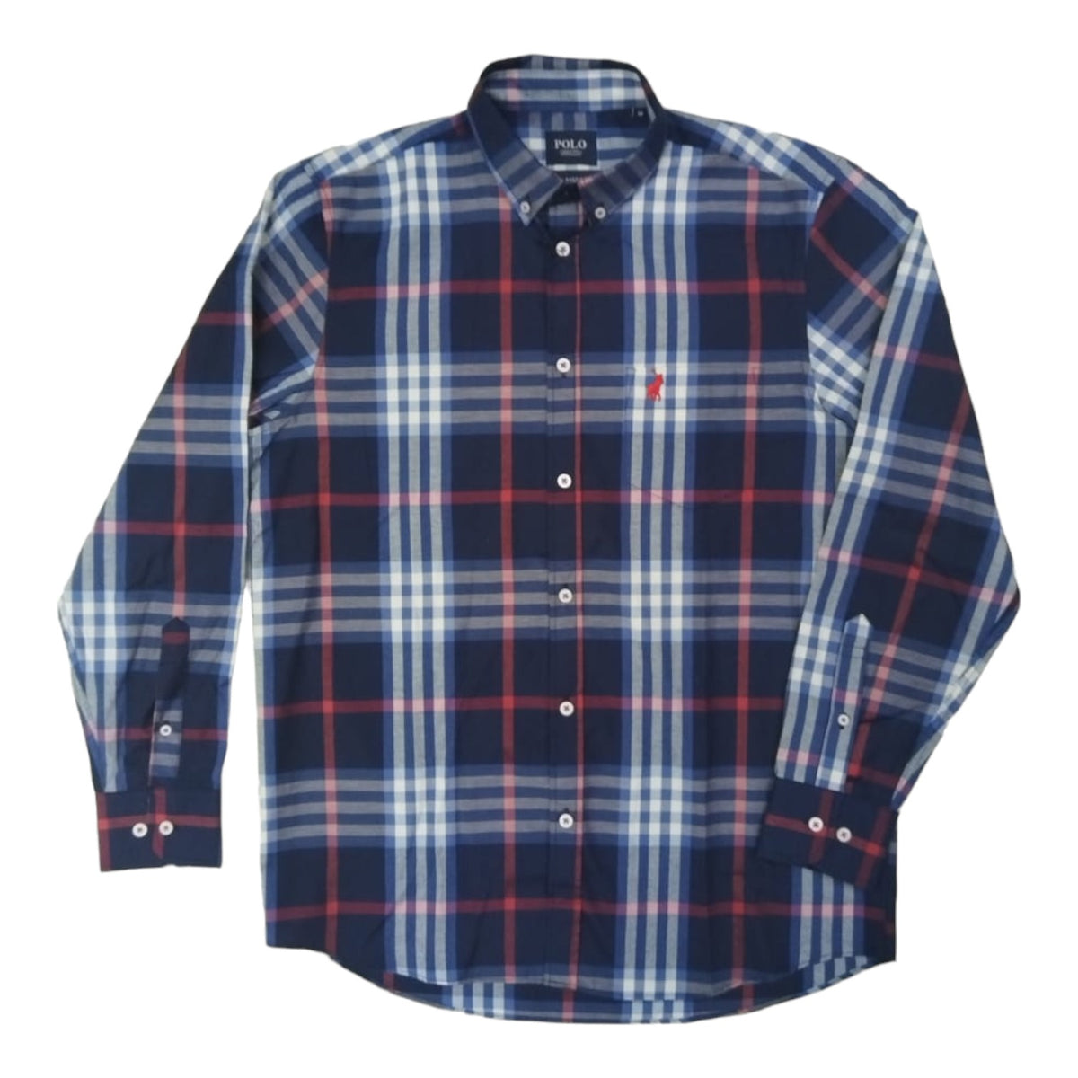 Polo Bold Check Ls Shirt