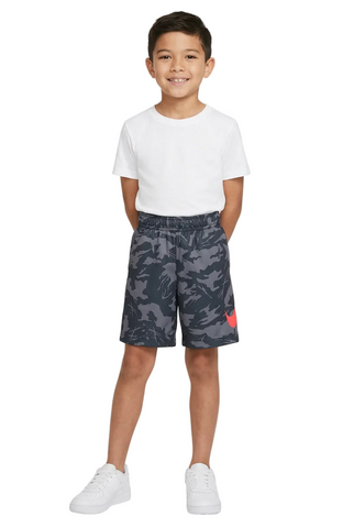 Nike Boys Shorts Camo Grey