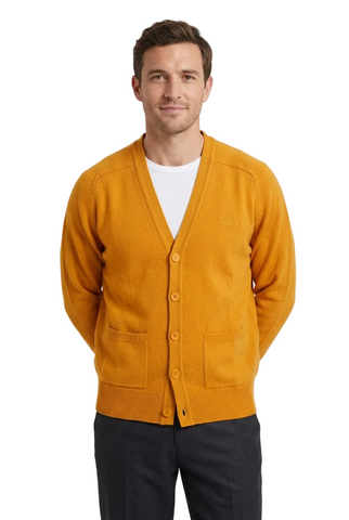 Pringle Cardigan James Corn Gold