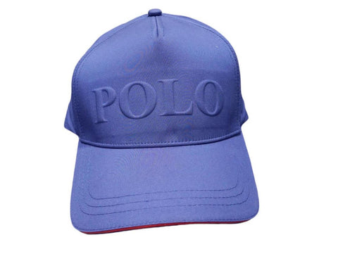 Polo Cap 5 Panel Embossed Navy