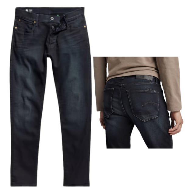 G Star Jeans 3301 Slim Dark Blue