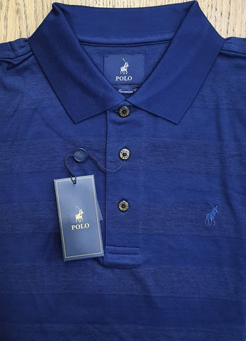 Polo Golfer Mercerised Nolov Navy
