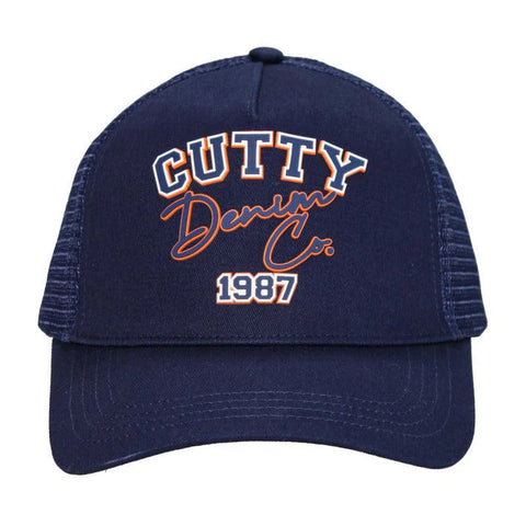 Cutty Caps Tulsa Trucker Navy