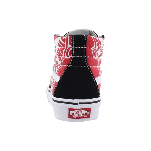 Vans Kids Sk8-Hi Otw Quarter Black And Red