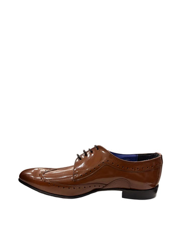 Barker Shiny Honey Lace Up