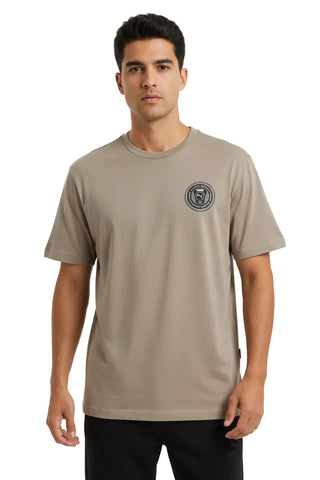 Puma T-Shirt Graphics Relaxed Badge Mouse Grey