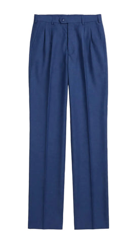 Jonathan D Microfibre Trouser Petrol